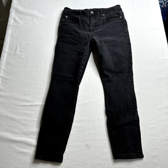 GAP Black Skinny Womens Stretch‎ Jeans Size 29P - Picture 1 of 9